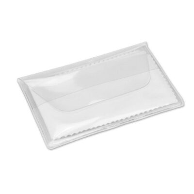 Gavepose for pussefille i gjennomsiktig plast