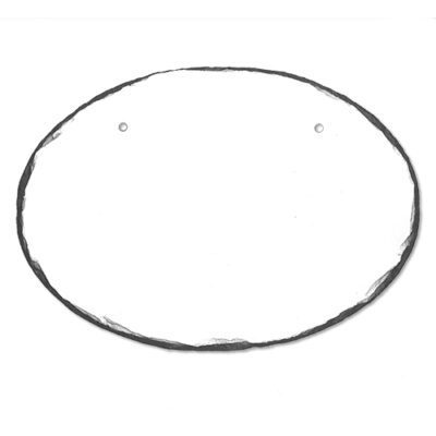 Dørskilt i skifer for sublimering