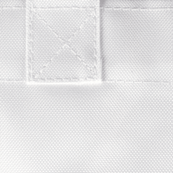 Alternative view of Hvit handlenett med håndtak for sublimering og vinyl - 20x25cm