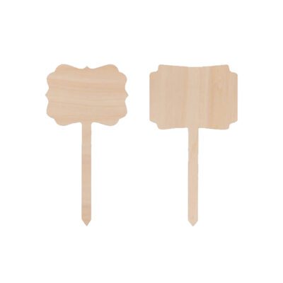 Hageskilt 10 x 17,5 cm for sublimering