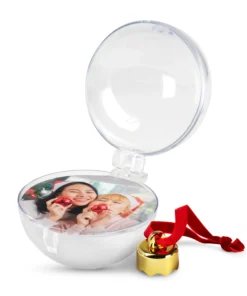 Alternative view of Foto julekule til 2 bilder