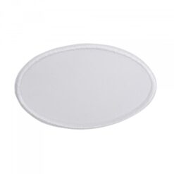 Broderimerker Oval med varmeforsegling for sublimering