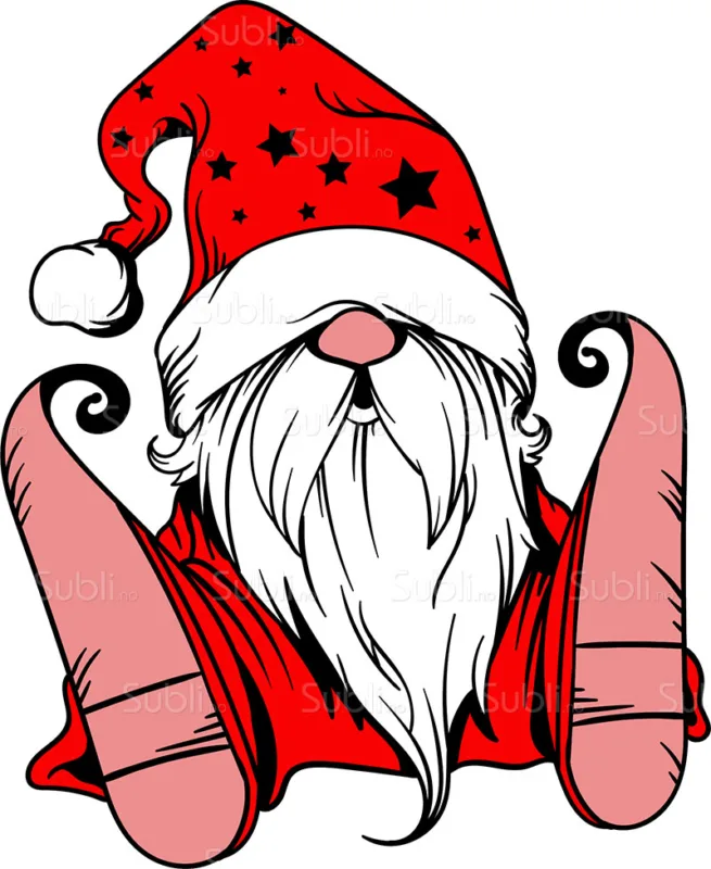 DTF merke - Nisse Gnom