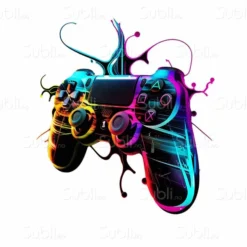 Alternative view of DTF merke - Game Controller - Mørk