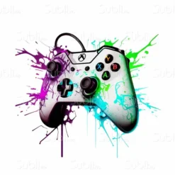 Alternative view of DTF merke - Game Controller - Lys