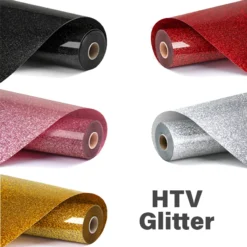 LOKLiK Heat Transfer Vinyl Glitter - 30.5 x 90 cm