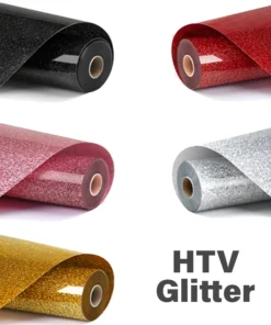 LOKLiK Heat Transfer Vinyl Glitter - 30.5 x 90 cm