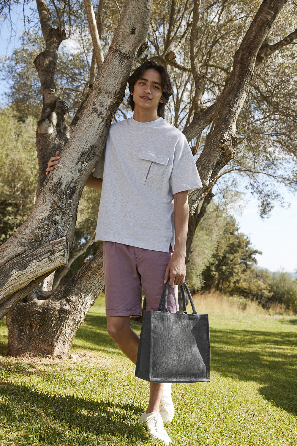 Jute Midi Tote - Bilde 6