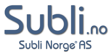 Subli Norge AS – Subli.no