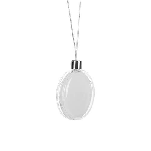 Juletrepynt – Ø 7,5 cm skive for Sublimering / Vinyl